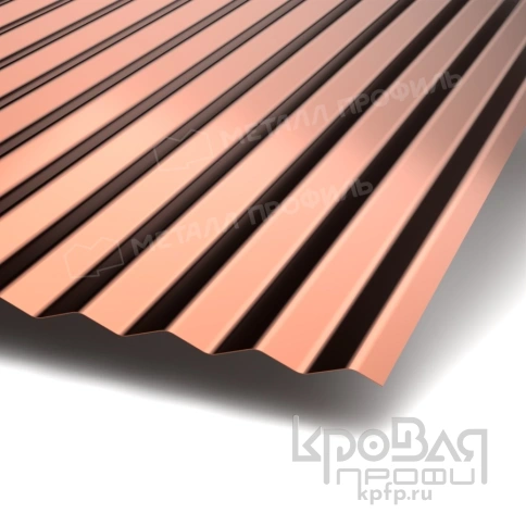 Профилированный лист МП-18х1100-A (PURMAN-20-Argillite-0,5) фото 1