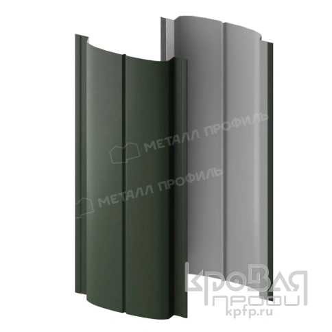 Штакетник металлический МП ELLIPSE-T 19х126 (VikingMP-01-6007-0.45) фото 2