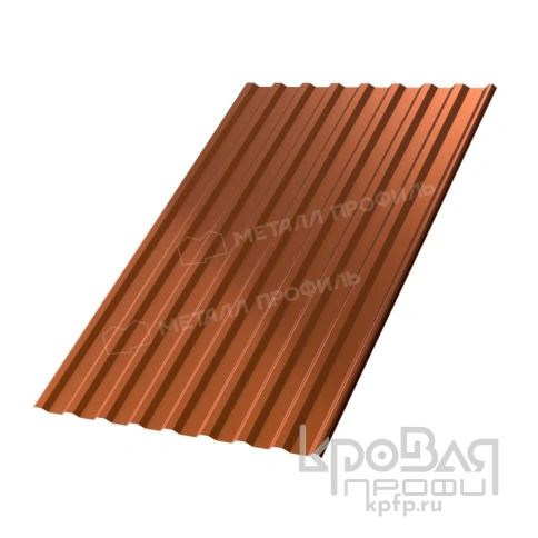 Профилированный лист МП-20х1100-R (AGNETA_Д-20-Copper-0,5) фото 2