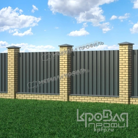 Профилированный лист Н-60х845-A (VikingMP E-20-7024-0,5) фото 4