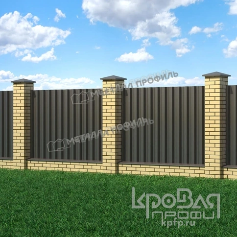 Профилированный лист Н-60х845-A (VikingMP E-20-8019-0,5) фото 4