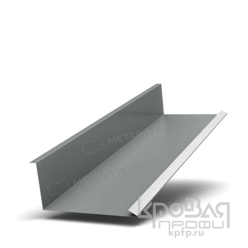 Планка примыкания нижняя 250х122х2000 (ПЭ-01-7005-0.45) фото 1
