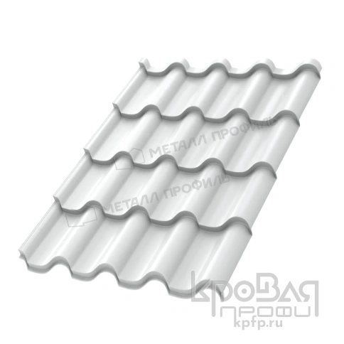Металлочерепица МП Монтерроса-ML NormanMP (ПЭ-01-9003-0.5) фото 2