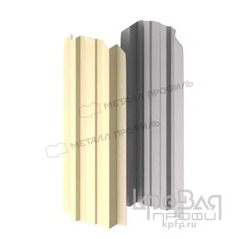 Штакетник металлический МП LАNE-O 16,5х99 NormanMP (ПЭ-01-1014-0.5) фото 2