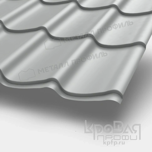 Металлочерепица МП Ламонтерра NormanMP (ПЭ-01-9006-0.5) фото 1