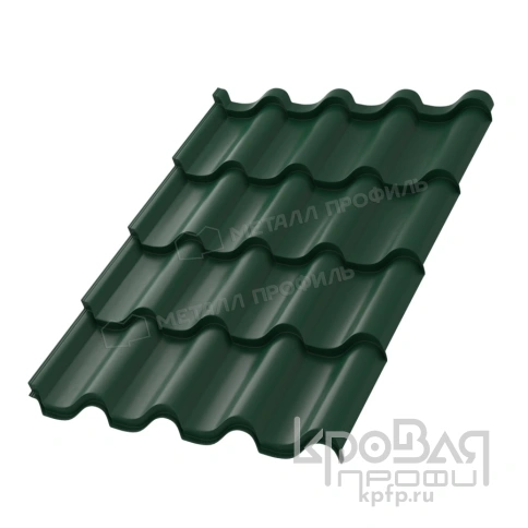 Металлочерепица МП Монтерроса-ML (PURMAN-20-6005-0.5) фото 2