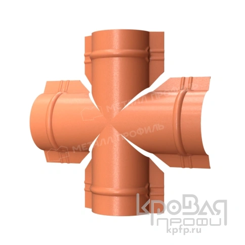 Четверник для круглого конька R110 (VikingMP E-20-8004-0.5) фото 1