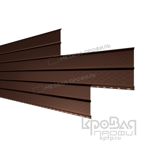 Софит перфор. Lбрус-XL-14х335 (VALORI-20-Brown-0.5) фото 1