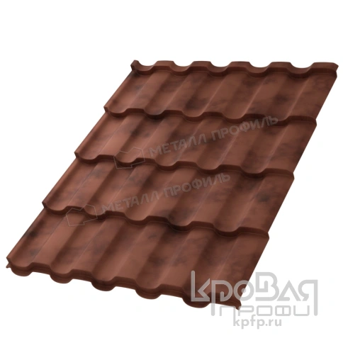 Металлочерепица МП Монтекристо-XL (КЛМА-02-Anticato-0.5) фото 2