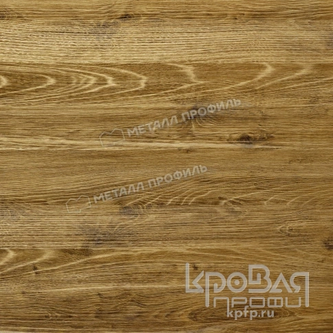 Планка П-образная 23х22х2000 (ECOSTEEL_T-01-ЗолотойДуб-0.5) фото 3