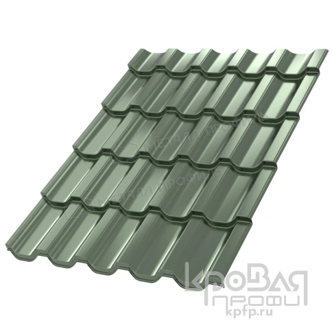 Металлочерепица МП Трамонтана-S (PURMAN-20-Tourmalin-0.5) фото 2