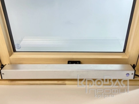 Электропривод цепной для мансардных окон с датчиком дождя и ПДУ фото 2