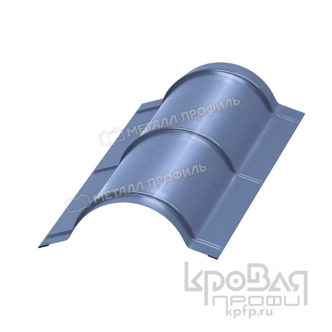 Планка конька круглого R110х2000 (PURMAN-20-Galmei-0.5) фото 1