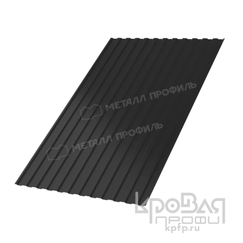 Профилированный лист МП-10х1100-B (PURMAN-20-9005-0,5) фото 2