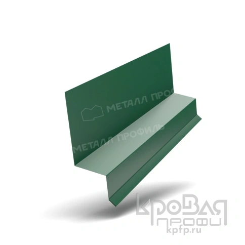 Планка отлива верхнего FASTCLICK 35х25х3000 NormanMP (ПЭ-01-6005-0.5) фото 1