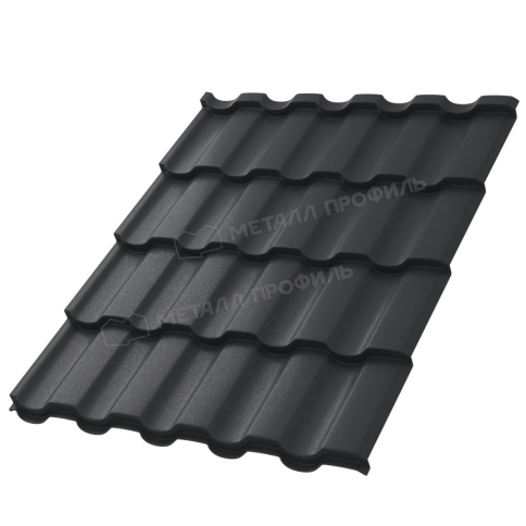 Металлочерепица МП Монтекристо-S (PureTech_Mat-20-7024-0.5) фото 2