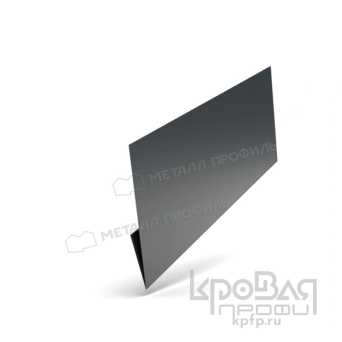 Планка начальная Lбрус-XL 20х50х3000 NormanMP (ПЭ-01-7016-0.5) фото 1