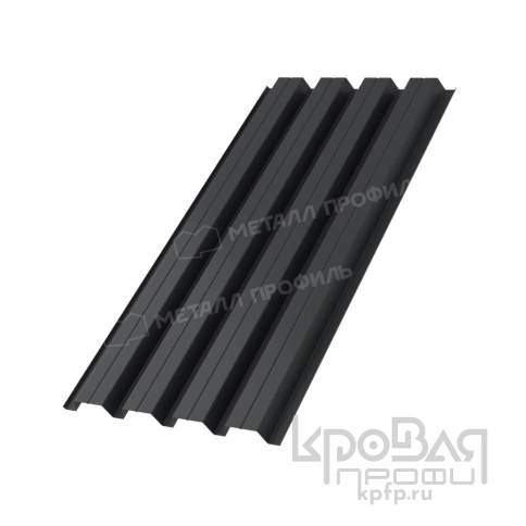 Профилированный лист Н-60х845-B (PURMAN-20-7024-0,5) фото 2