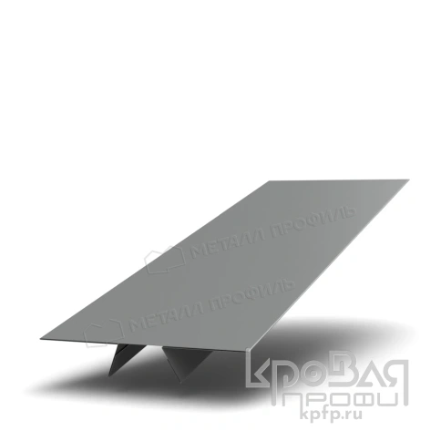 Планка стыковочная сборная верхняя Woodstock 87х15х2000 (ПЭ-01-9006-0.45) фото 1