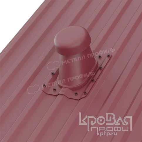 Выход вентиляции универсальный МП-20 (красный) фото 2