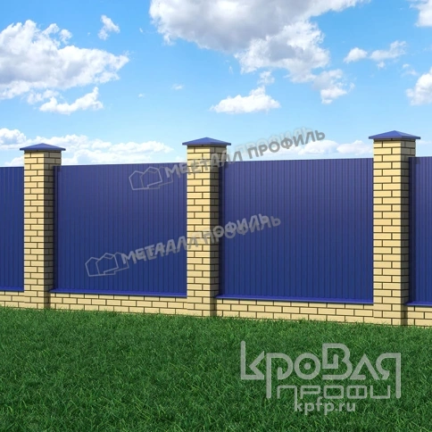 Профилированный лист МП-10х1100-B (PURMAN-20-Citrine-0,5) фото 4