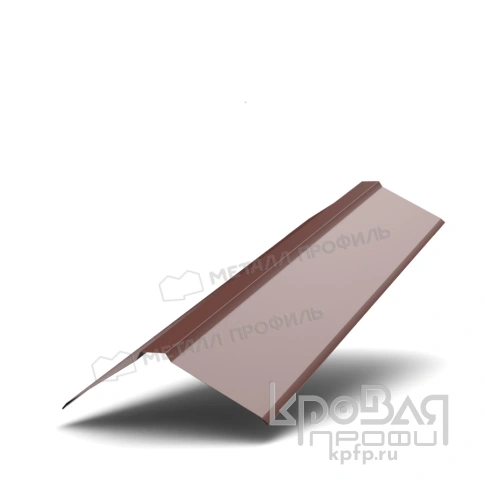 Планка конька плоского 150х150х2000 (PURMAN-20-RR32-0.5) фото 1