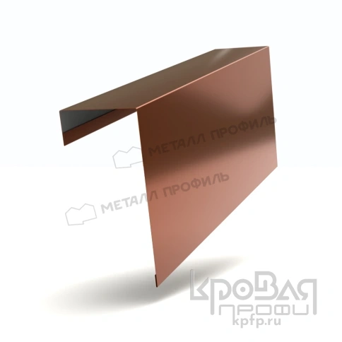 Планка торцевая фасадная FASTCLICK 139х65х3000 (PURMAN-20-Argillite-0.5) фото 1