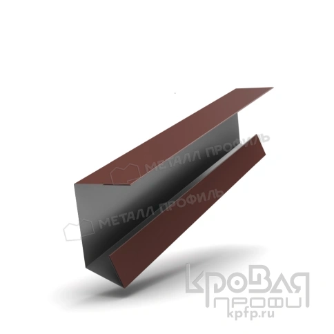 Планка начальная Woodstock 12х15х3000 NormanMP (ПЭ-01-RR32-0.5) фото 1