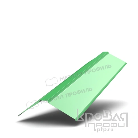 Планка конька плоского 190х190х2000 (ПЭ-01-6002-0.5) фото 1