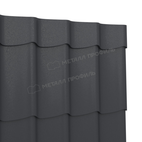 Профиль декоративный Монтерра-X (Steelmatt-20-7024-0.4) фото 1