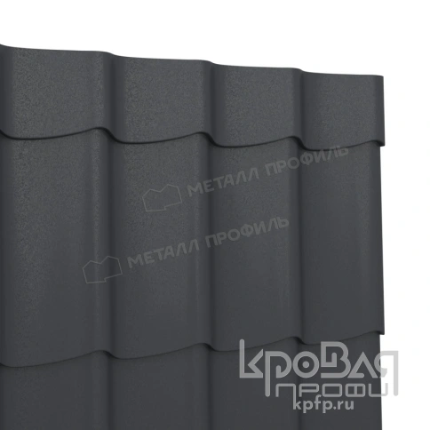 Профиль декоративный Монтерра-X (Steelmatt-20-7024-0.4) фото 1