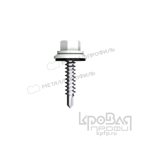 Саморез 4,8х35 ROOFRetail RAL9003 (белый) фото 1