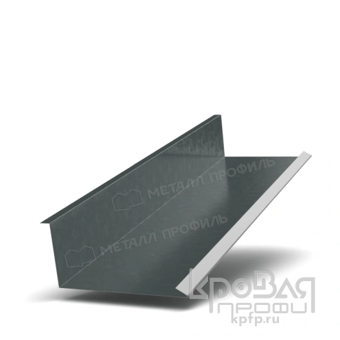 Планка примыкания нижняя 250х122х2000 (ОЦ-01-БЦ-0.4) фото 1