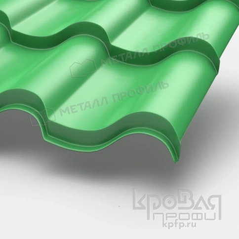 Металлочерепица МП Монтерроса-X NormanMP (ПЭ-01-6002-0.5) фото 1