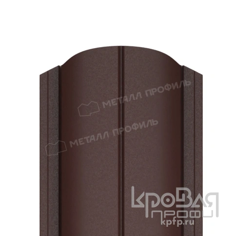 Штакетник металлический МП ELLIPSE-O 19х126 (VikingMP-01-RR32-0.45) фото 1