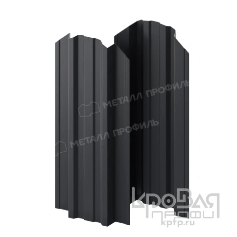 Штакетник металлический МП TRAPEZE-O 16,5х118 (ПЭД-01-7024\7024-0.4) фото 2