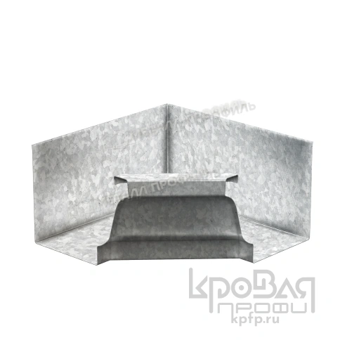 Угол желоба внутренний 120х86 (ОЦ-01-БЦ-0.5) фото 1