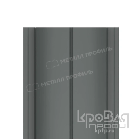 Штакетник металлический МП ELLIPSE-T 19х126 (ПЭ-01-7005-0.45) фото 1