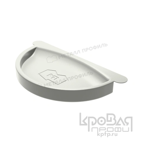 Заглушка желоба Foramina PUR D150 (PUR_Д-01-9010\9010-0.6) фото 1