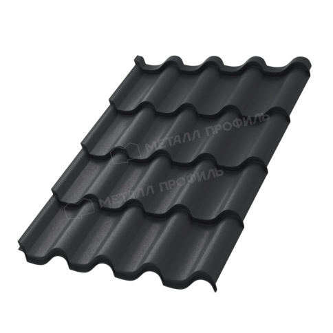 Металлочерепица МП Монтерроса-X (PureTech_Mat-20-7024-0.5) фото 2