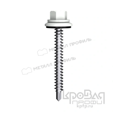 Саморез 4,8х70 ROOFRetail RAL9003 (белый) фото 1