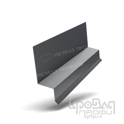 Планка отлива верхнего FASTCLICK 35х25х3000 (PURMAN-20-7024-0.5) фото 1