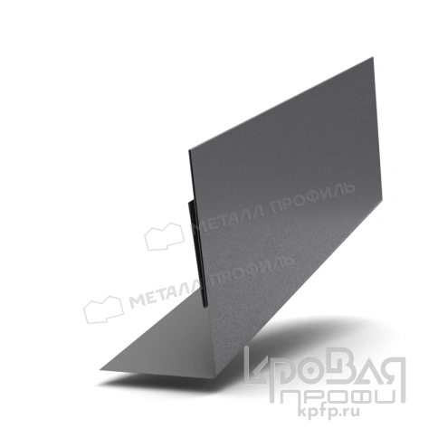 Планка аквилона малая 35х20х2000 (VALORI-20-Grey-0.5) фото 1