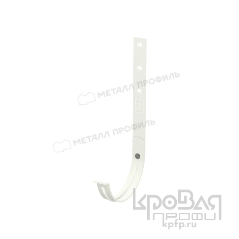 Держатель желоба МЕТАЛЛ ПРОФИЛЬ Foramina PUR D125х280 Ral 9010 фото 1