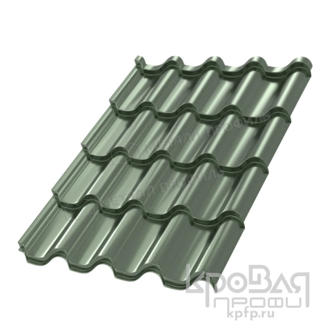 Металлочерепица МП Монтерроса-M (PURMAN-20-Tourmalin-0.5) фото 2