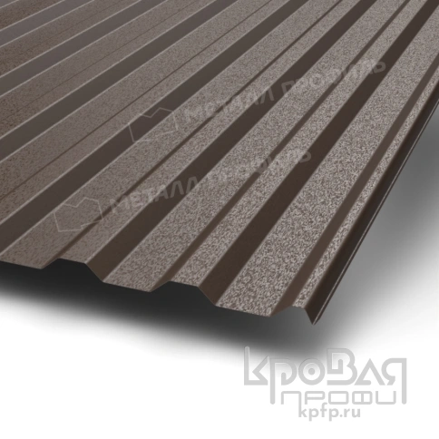 Профилированный лист МП-20х1100-R (VALORI-20-DarkBrown-0,5) фото 1
