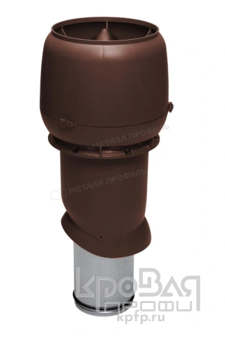 Выход вытяжки 160 мм (RAL8017) фото 1