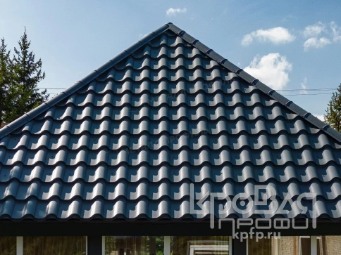 Металлочерепица МП Монтерроса-X (VikingMP E-20-7024-0.5) фото 10