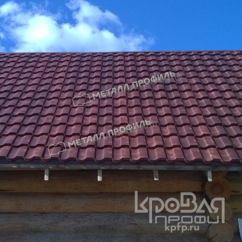Металлочерепица МП Монтекристо-M (VikingMP E-20-6007-0.5) фото 3