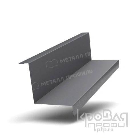 Планка угла внутреннего FASTCLICK 75х75х3000 (VALORI-20-Grey-0.5) фото 1